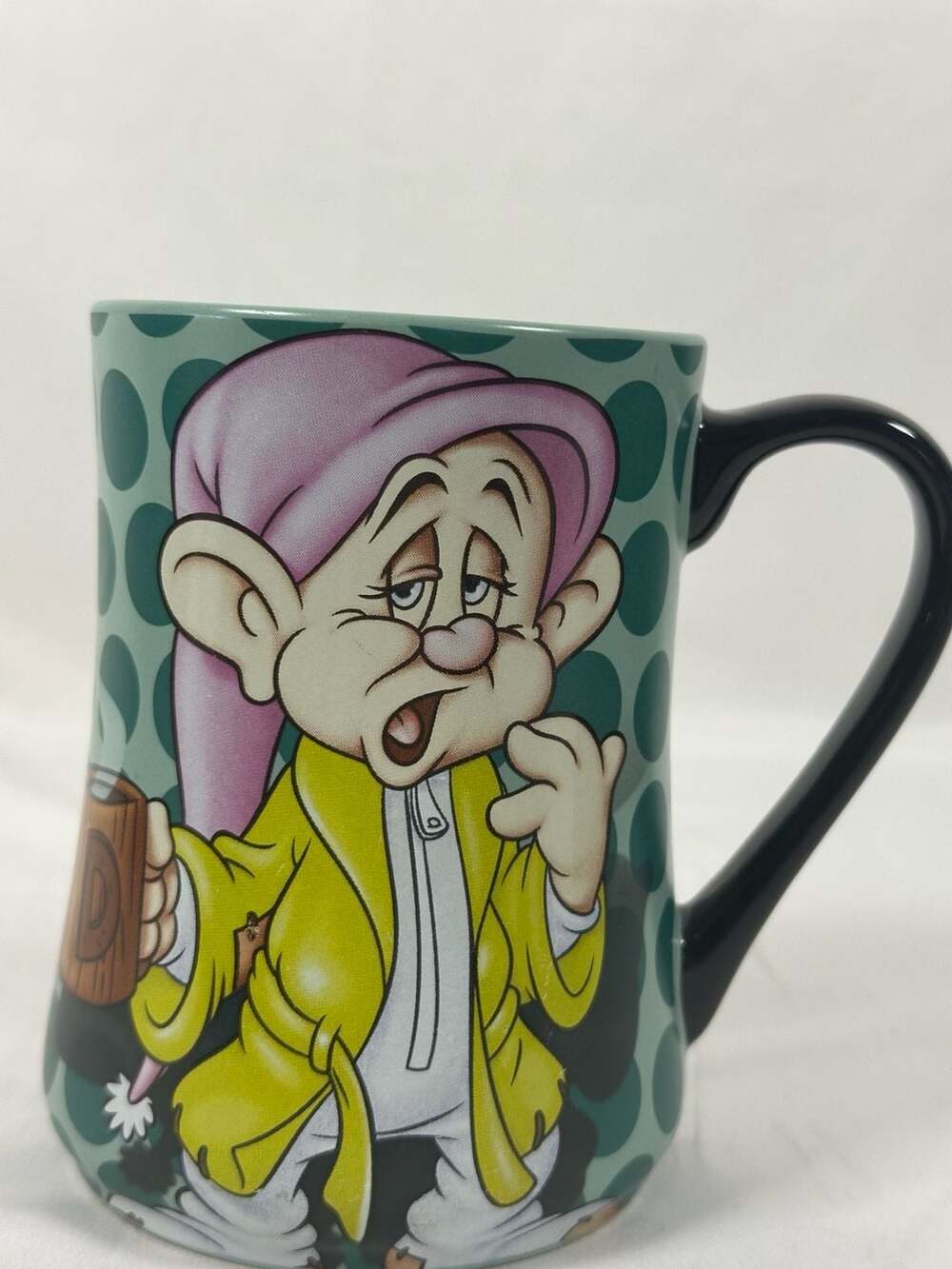 Disney Parks Snow White Dopey "Who isn't DOPEY in the Mornings?" Coffee Mug